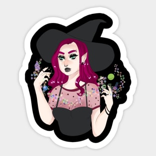 Modern witch Sticker